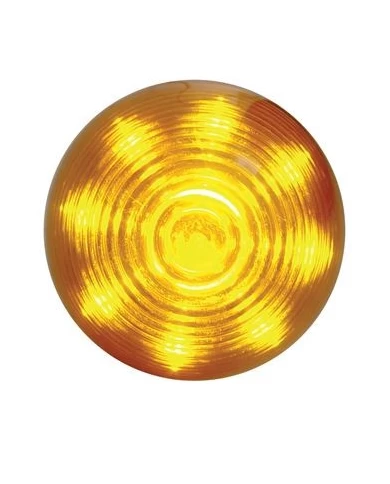 (CARD) 9 AMBER LED 2" BEEHIVE CLEARANCE/MARKER LIGHT - AMBER LENS (CARD) 9 AMBER LED 2" BEEHIVE CLEARANCE/MARKER LIGHT - AMBER LENS