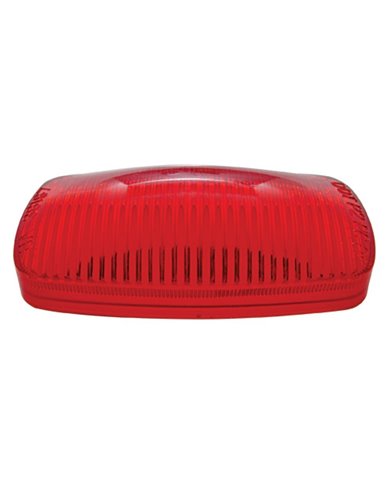 (CARD) "PHANTOM I" CLEARANCE/MARKER LIGHT LENS - RED (CARD) "PHANTOM I" CLEARANCE/MARKER LIGHT LENS - RED