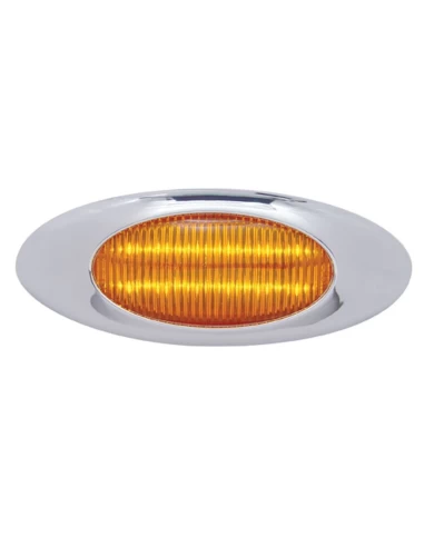 (CARD) 12 AMBER LED "PHANTOM I" CLEARANCE/MARKER LIGHT - AMBER LENS (CARD) 12 AMBER LED "PHANTOM I" CLEARANCE/MARKER LIGHT - AMBER LENS