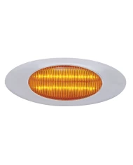 (CARD) 12 AMBER LED "PHANTOM I" CLEARANCE/MARKER LIGHT - AMBER LENS