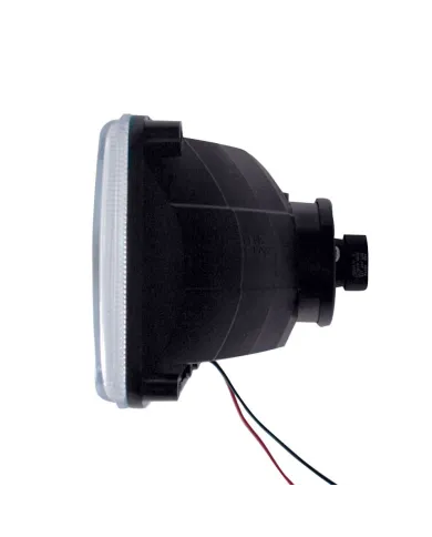 UP31368-4" X 6" Crystal Headlight With 9 White LED Position Light - Low Beam