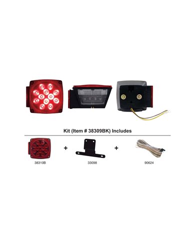 (BOX/PAIR) LED SUBMERSIBLE COMBINATION LIGHT KIT (BOX/PAIR) LED SUBMERSIBLE COMBINATION LIGHT KIT