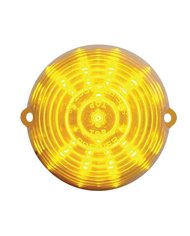 (CARD) 19 AMBER LED GRAKON 1000 BEEHIVE CAB LIGHT - AMBER LENS