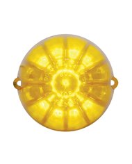 (CARD) 19 AMBER LED GRAKON 1000 WATERMELON CAB LIGHT - AMBER LENS