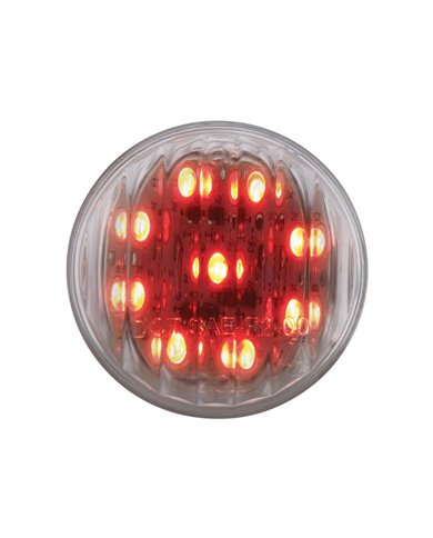 (BULK) 9 RED LED 2" FLAT MARKER LIGHT - CLEAR LENS **NO OTHER DISCOUNTS APPLICABLE** (BULK) 9 RED LED 2" FLAT MARKER LIGHT - CLEAR LENS **NO OTHER DISCOUNTS APPLICABLE**