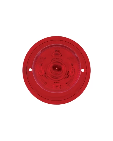 (CARD) 13 RED LED HONDA LIGHT - RED LENS (CARD) 13 RED LED HONDA LIGHT - RED LENS