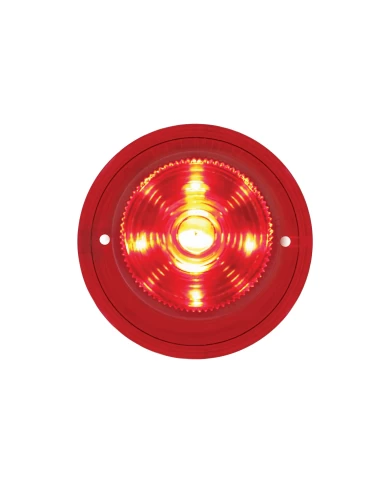 (CARD) 13 RED LED HONDA LIGHT - RED LENS (CARD) 13 RED LED HONDA LIGHT - RED LENS