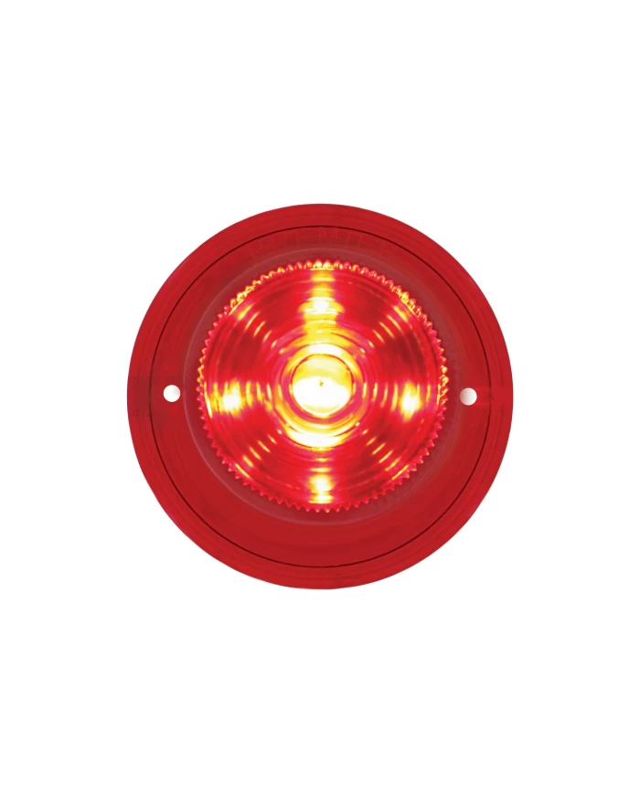 (CARD) 13 RED LED HONDA LIGHT - RED LENS