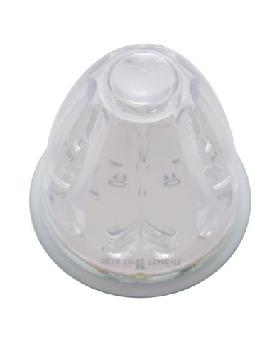 (CARD) 11 AMBER LED WATERMELON LIGHT - CLEAR LENS