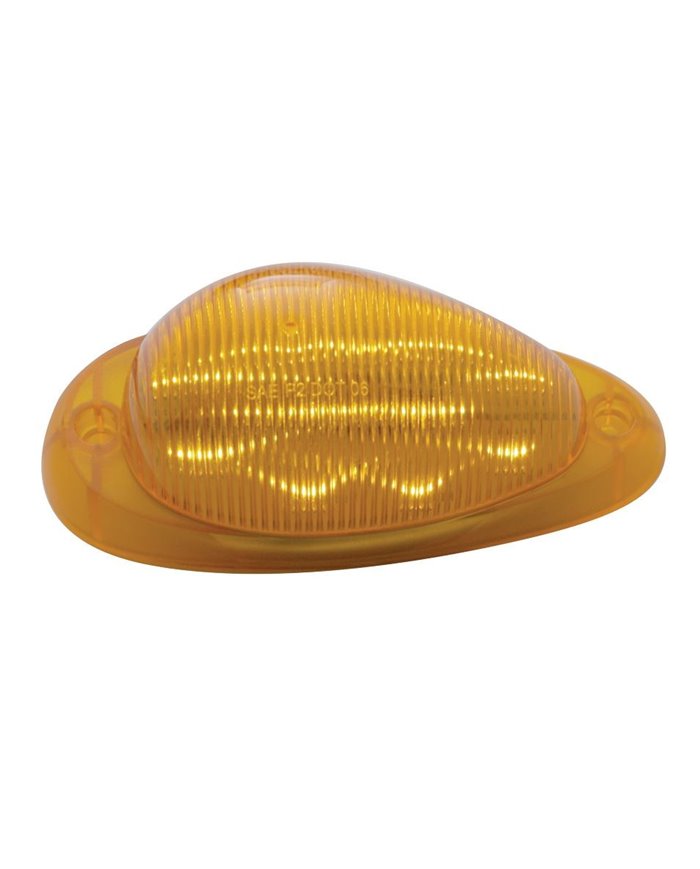 (CARD) FREIGHTLINER 15 AMBER LED TEARDROP SLEEPER CLEARANCE/MARKER LIGHT - AMBER LENS (CARD) FREIGHTLINER 15 AMBER LED TEARDROP SLEEPER CLEARANCE/MARKER LIGHT - AMBER LENS