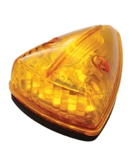 (CARD) 13 AMBER LED CAB LIGHT FOR PICK-UP TRUCK & SUVS - AMBER LENS