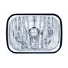 UP31377-5" X 7" Crystal Rectangular Headlight - Plastic Lens