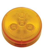(CARD) 4 AMBER LED W/ 2" LOW PROFILE CLEARANCE/MARKER LIGHT - AMBER LENS (CARD) 4 AMBER LED W/ 2" LOW PROFILE CLEARANCE/MARKER LIGHT - AMBER LENS