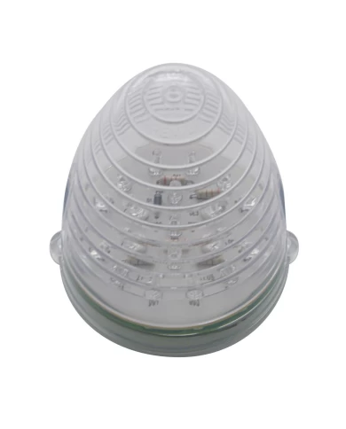 (CARD) 19 AMBER LED GRAKON 1000 BEEHIVE CAB LIGHT - CLEAR LENS (CARD) 19 AMBER LED GRAKON 1000 BEEHIVE CAB LIGHT - CLEAR LENS