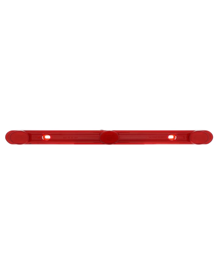 (BULK) 3 LED 14 1/4ö ID LIGHT BAR - RED LED/RED LENS
