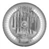 UP31379-7" Crystal Headlight With 34 White LED Position Light