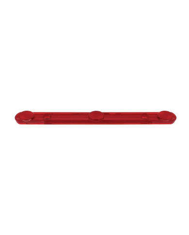 (BULK) 3 LED 14 1/4ö ID LIGHT BAR - RED LED/RED LENS (BULK) 3 LED 14 1/4ö ID LIGHT BAR - RED LED/RED LENS