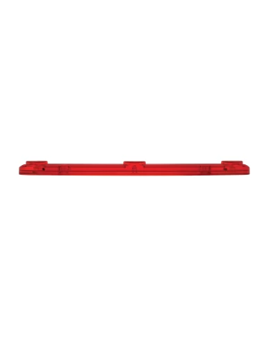 (BULK) 3 LED 14 1/4ö ID LIGHT BAR - RED LED/RED LENS (BULK) 3 LED 14 1/4ö ID LIGHT BAR - RED LED/RED LENS