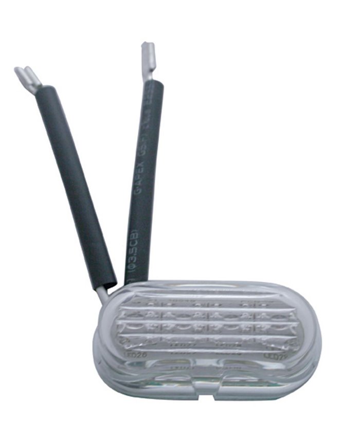 (BULK) 4 AMBER LED PETERBILT FRONT TURN SIGNAL LIGHT REAR LED MODULE ONLY