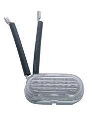 (BULK) 4 AMBER LED PETERBILT FRONT TURN SIGNAL LIGHT REAR LED MODULE ONLY