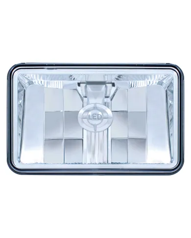 UP31396-ULTRALIT - Single High Power CREE LED 4" X 6" Headlight - Low Beam