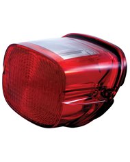 (CARD) 29 RED LED HARLEY MOTORCYCLE TAIL LIGHT WITH 4 WHITE LED LICENSE LIGHT