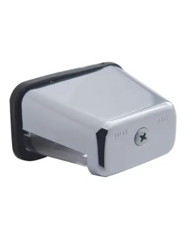 UP31401-Chrome Rectangular License Light