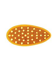 (BULK) 39 AMBER LED TEARDROP S/T/T LIGHT - AMBER LENS