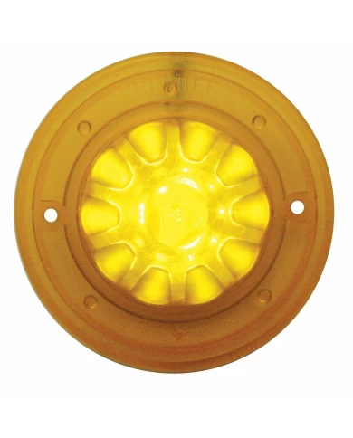 (CARD) 13 AMBER LED WATERMELON HONDA LIGHT - AMBER LENS