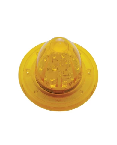 (BULK) 13 AMBER LED WATERMELON HONDA LIGHT - AMBER LENS