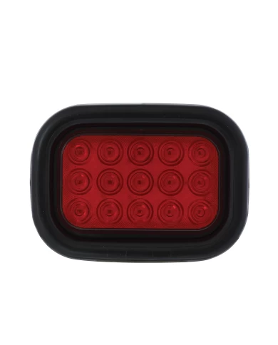 (BULK) 15 RED LED RECTANGULARS/T/T LIGHT KIT (BULK) 15 RED LED RECTANGULARS/T/T LIGHT KIT