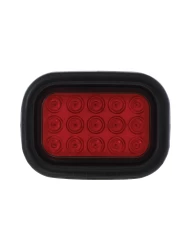 (BULK) 15 RED LED RECTANGULARS/T/T LIGHT KIT