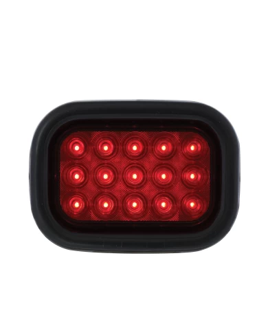 (BULK) 15 RED LED RECTANGULARS/T/T LIGHT KIT (BULK) 15 RED LED RECTANGULARS/T/T LIGHT KIT