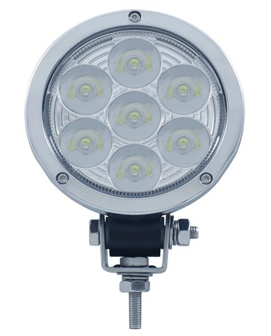 (BULK) 7 HIGH POWER 3 WATT LED 5" DRIVING LIGHT (BULK) 7 HIGH POWER 3 WATT LED 5" DRIVING LIGHT