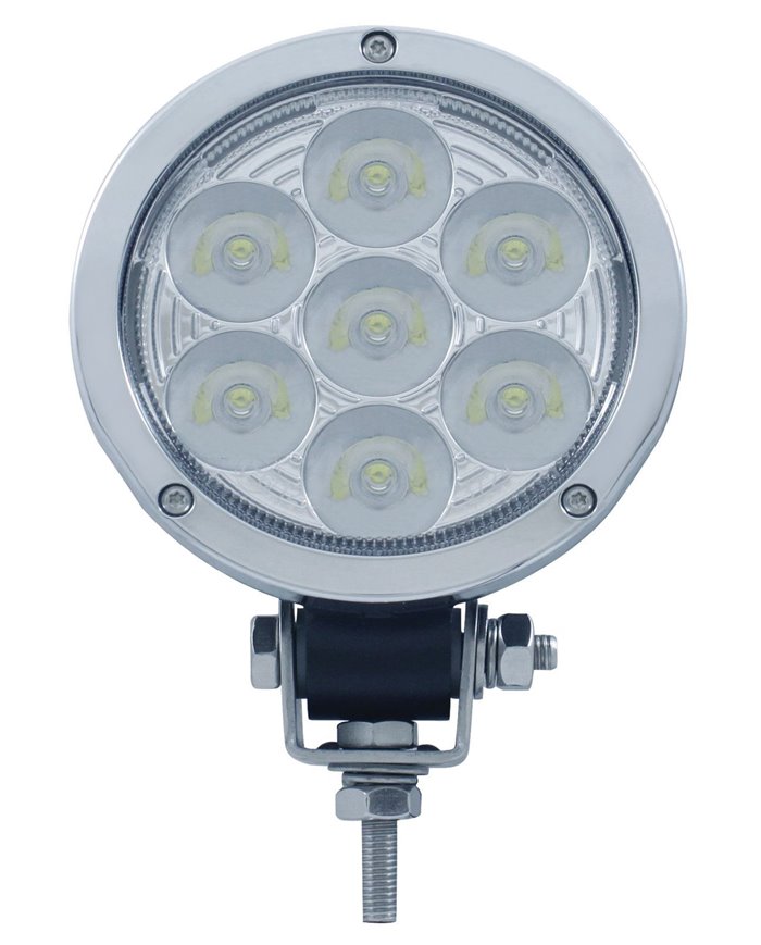 (BULK) 7 HIGH POWER 3 WATT LED 5" DRIVING LIGHT
