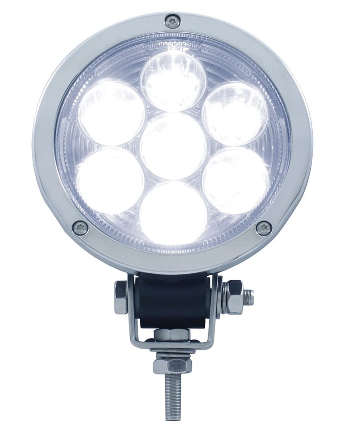 (BULK) 7 HIGH POWER 3 WATT LED 5" DRIVING LIGHT