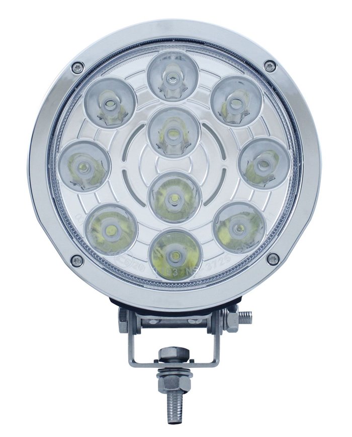 (BULK) 10 HIGH POWER 3 WATT LED 7" DRIVING LIGHT