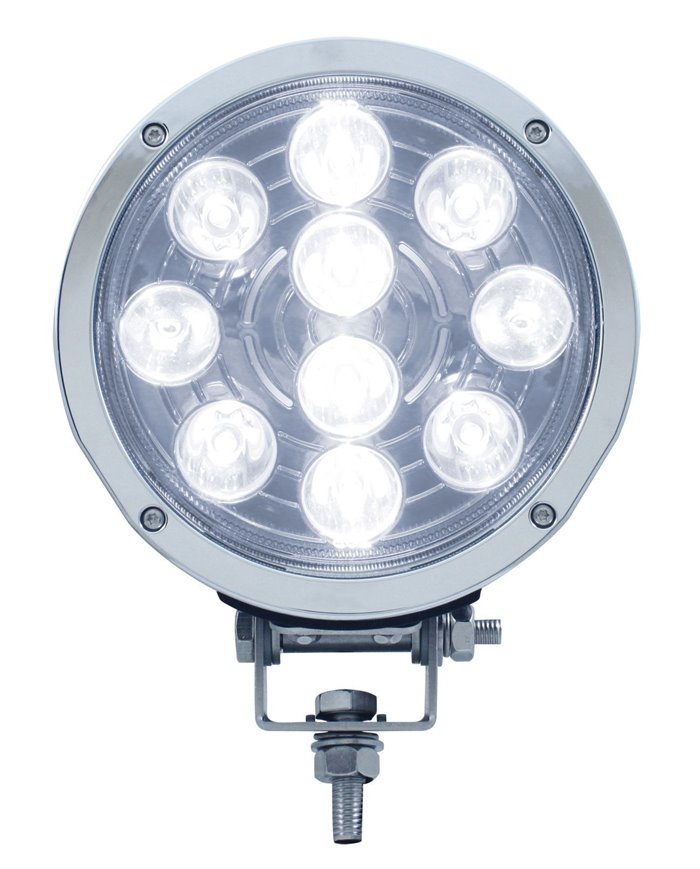 (BULK) 10 HIGH POWER 3 WATT LED 7" DRIVING LIGHT