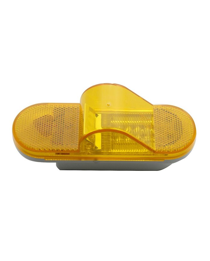 (BULK) 28 AMBER LED SIDE TURN SIGNAL LIGHT - AMBER LENS