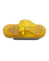 (BULK) 28 AMBER LED SIDE TURN SIGNAL LIGHT - AMBER LENS