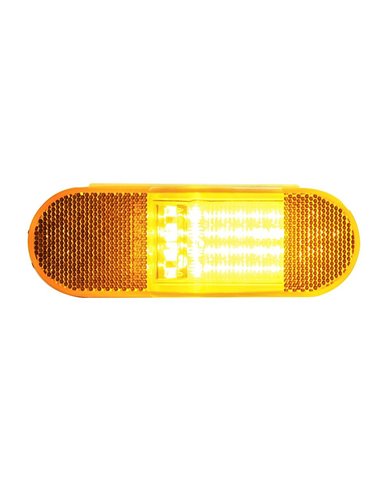 (BULK) 28 AMBER LED SIDE TURN SIGNAL LIGHT - AMBER LENS (BULK) 28 AMBER LED SIDE TURN SIGNAL LIGHT - AMBER LENS