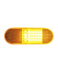 (BULK) 28 AMBER LED SIDE TURN SIGNAL LIGHT - AMBER LENS