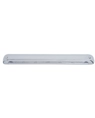 (CARD) 16" LED AUXILIARY STRIP LIGHT WITH 39 AMBER LEDs IN CHROME PLASTIC HOUSING
