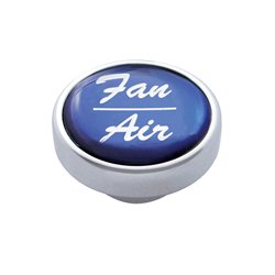 UP23250-"Fan/Air" Dash Knob - Blue Glossy Sticker