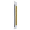 UP31475-Mirror Bracket With 11 LED 17" Light Bar & Bezel - Amber LED/Amber Lens