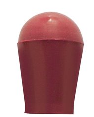 *CLOSEOUT* (2/CARD) MEDIUM BULB COVER - RED