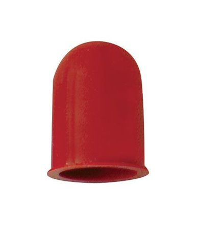 (BULK) SMALL BULB COVER - HOT RED (BULK) SMALL BULB COVER - HOT RED