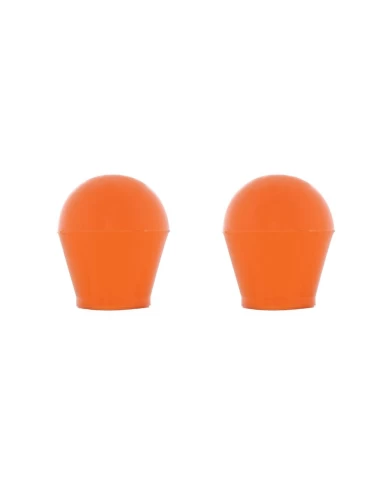 (2/CARD) LARGE BULB COVER - AMBER (2/CARD) LARGE BULB COVER - AMBER