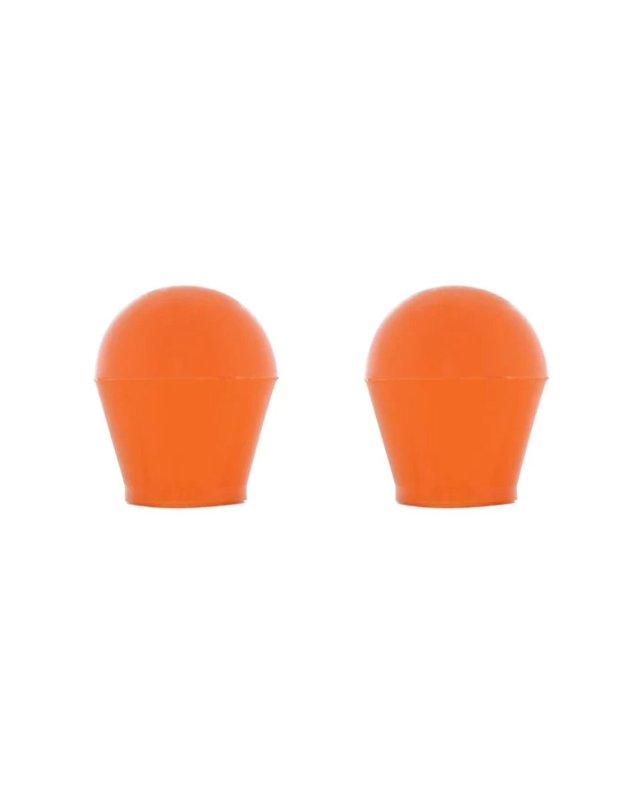 (2/CARD) LARGE BULB COVER - AMBER