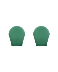 (2/CARD) LARGE BULB COVER - GREEN